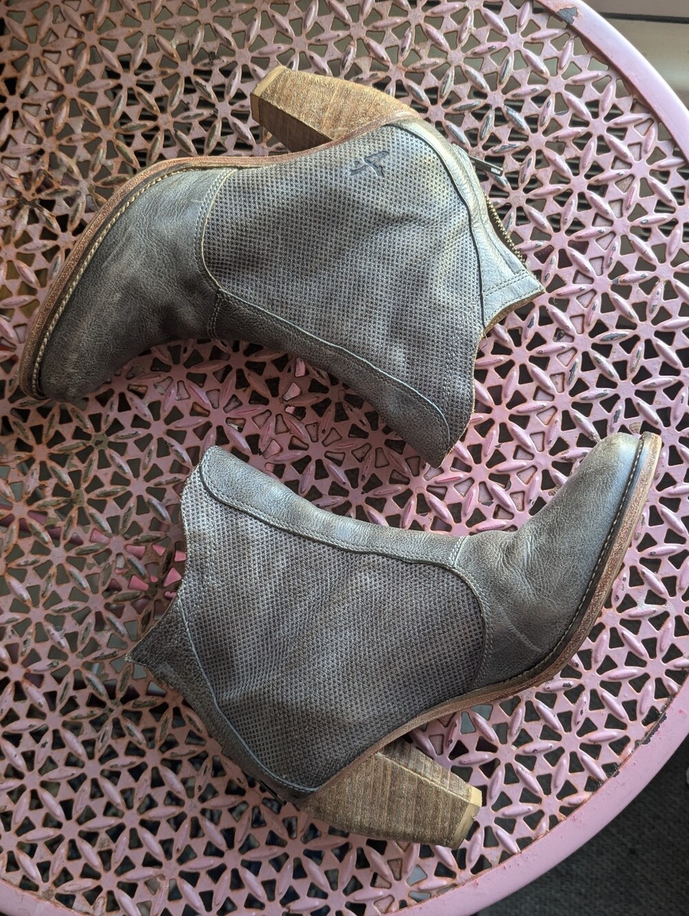 Anthropologie J Shoes Ranch 2 Ankle Boots